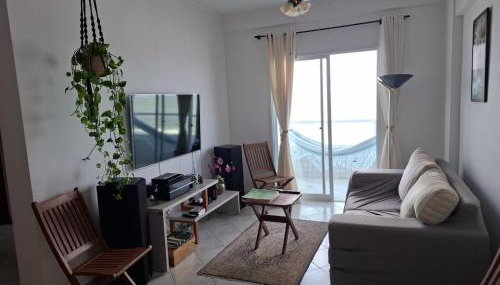 Nascente, 2 quartos Jardim Praia Grande, pe na areia - Foto 1