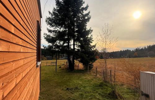 Tiny Chalet Stuga Am Rennsteig mit Kamin und Garten, Hunde Willkommen - Foto 12