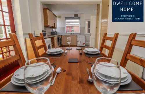 Free Driveway Parking, Fast WIFI, Ideal for long term contractor, etc stays - Dwellcome Home Ltd 3 Bedroom Boldon House - see our site for assurance - Foto 10