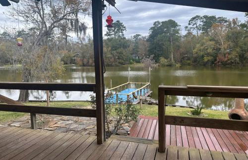 Private Lakefront Dock Firepit Yard Games - Foto 28