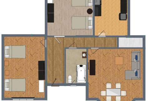 Spotless 2BR Flat with Parking, Garden, Wifi, Netflix, Sleeps 6 - Foto 34