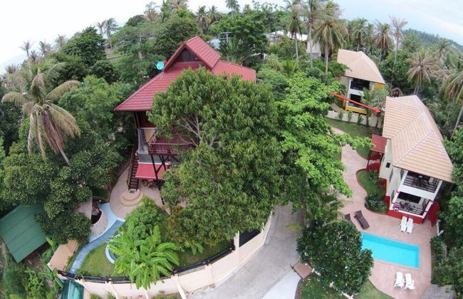 6 Bedroom Bay & Island View Twin Villa Koh Phangan SDV233/234-By Samui Dream Villas - Foto 22
