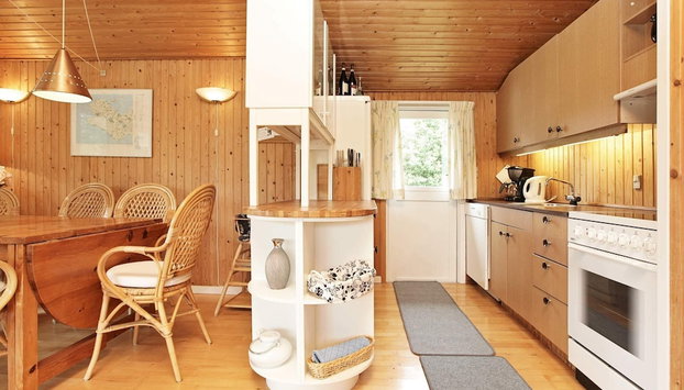 8 Person Holiday Home in Dannemare - Foto 4, Cocina privada