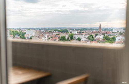 Toulouse Appartment 3 bedrooms balcony panoramic view - 10 min Train station & Metro - Foto 13