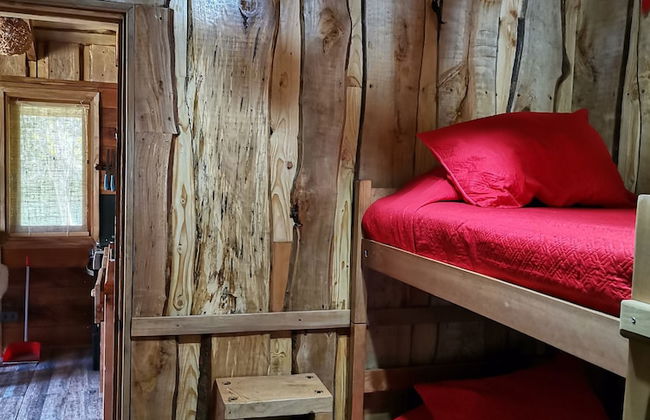 Wonderful Rustic Cabin 2, With Native Logs, on the Banks of the Trancura River - Foto 11