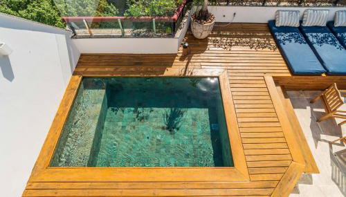 Unbelievable PH, Leblon! Amazing view and privacy! - Foto 2, sunbed, Garden view