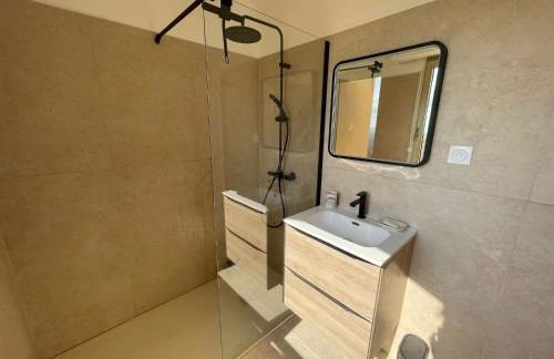 Villa La Baume 10 couchages, piscine, vue mer Le Tignet 06 - Foto 36