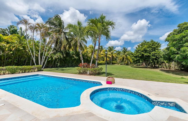 Casa de Campo Villa for Rent in Caribbean Style - With Pool Jacuzzi and Volleyball net - Foto 16