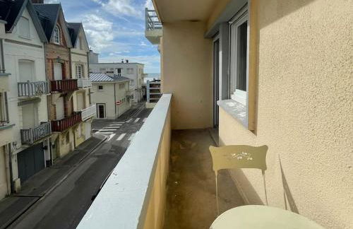 MARIE - Appartement 6 pers avec Balcon Vue latérale mer à Berck - Foto 23