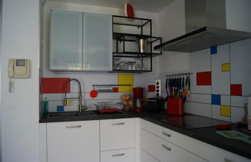 Victoria-T2-41m2-Balcon, wifi, linge, produits, ménage inclus - Foto 14