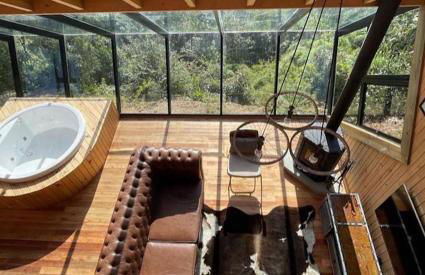 Cabana Texas com jacuzzi e vista incrível - Foto 1