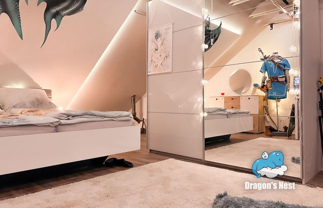 Dragons Nest: Cozy & Modern Attic Loft Nuremberg - Foto 31