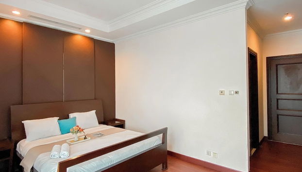 Spacious And Modern Look 3Br Bellezza Apartment - Foto 2, Habitación