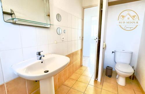 Villa Les Lauriers -3 Chambres, Climatisation, Terrasse, Jardin, BBQ & Plancha- SUDSEJOURCONCIERGERIE - Foto 26