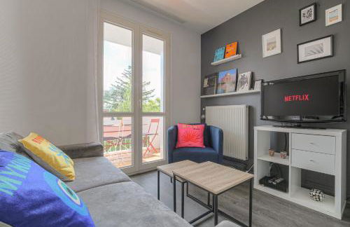 T3 lumineux pour 6 personnes proche métro Lyon - Foto 33