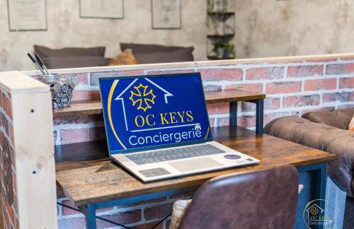 Cozy studio La Fabrique balcony & free parking - Foto 16