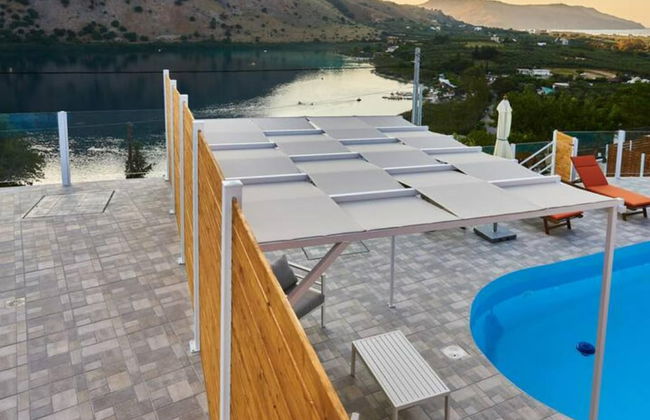 Stunning Lake Kournas Retreat 2 New Private Pool - Foto 13