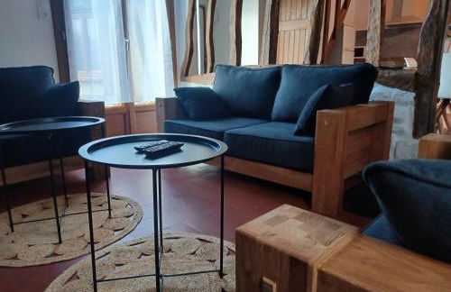 Le Refuge de Normandie avec Spa et Cheminée - Foto 4