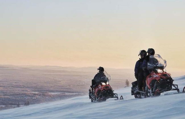 Aurora Hunting with Snowmobiles - From Yllas - Photo 3