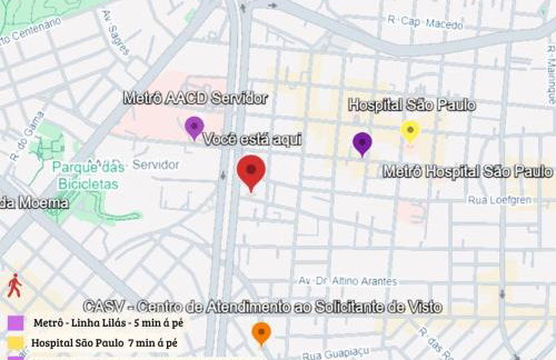 Palazzo - 5min AACD e Hosp. São Paulo | Ar e Wi-Fi - Foto 8