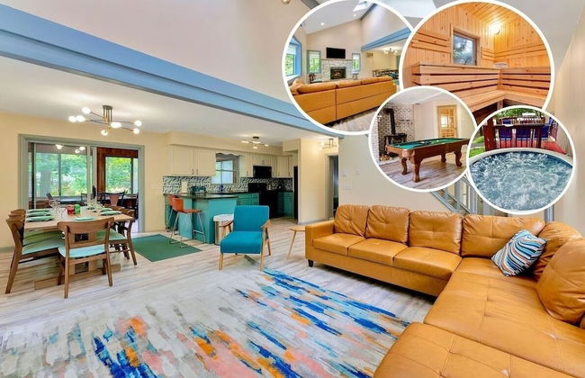 Pocono Escape - Cozy 5br - Sauna-billiard 5 Bedroom Home by RedAwning - Foto 1