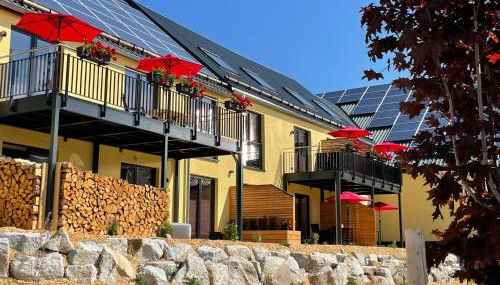 Ferienwohnung im Chaletstil Ährenglück 70 qm Wellness Fitness Sauna Bergrödelhof - Foto 3