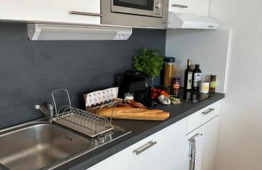 Stilvolles und modernes Appartement mit sonnigem Balkon in Flughafen- und Messenähe 31 - Foto 11