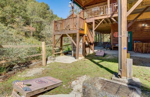 Deck and Sauna Avalon Woods Riverfront Retreat - Foto 38