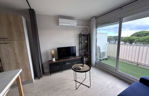 Bel appartement rénové 2 pièces avec clim et parking privé pour 4 personnes à Port Camargue - FR-1-731-153 - Photo 6