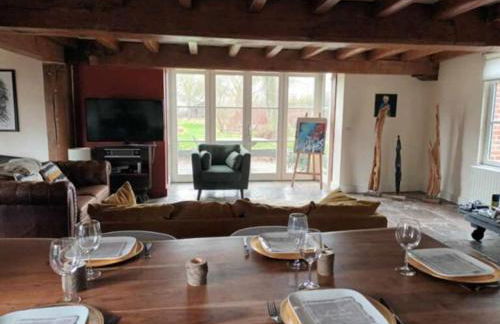 ferme de caractère avec piscine et cheminée - Foto 34