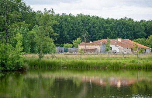 L'Evasion en Pierre Piscine et Étang Privé - Photo 42