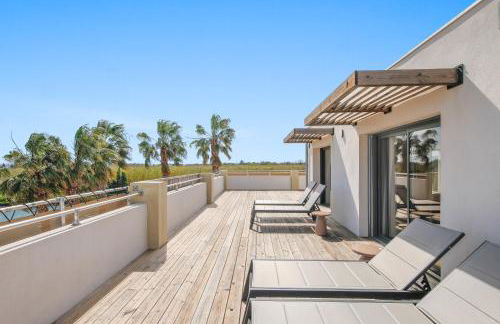 Palmira appart de standing en duplex avec jacuzzi à 2 mn de la mer - Foto 8