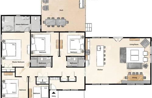 Campfire Bungalow - Kid Friendly - Foto 10