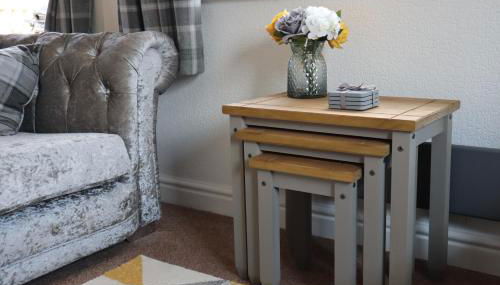 HEDDFAN, Luxury 3 bedroom timber lodge, Now with WiFi, Caer Beris Holiday Park, Builth Wells, SORRY NO TRADESMEN OR CONTRACTORS ALLOWED - Foto 5