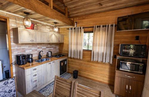 Cabana Pequeno Bosque Refúgio dás Águas - Foto 6