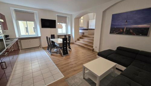 FERIENWOHNUNG 77m2 APARTMENT 2 RAUM WOHNUNG im ZITTAUER STADTZENTRUM INNENSTADT INNENRING TOP LAGE MARKT UND RATHAUS NÄHE - Foto 5