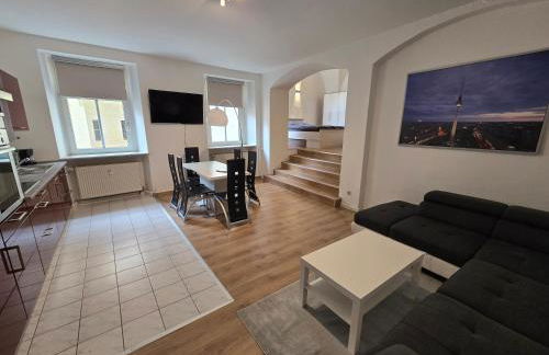 FERIENWOHNUNG 77m2 APARTMENT 2 RAUM WOHNUNG im ZITTAUER STADTZENTRUM INNENSTADT INNENRING TOP LAGE MARKT UND RATHAUS NÄHE - Foto 5