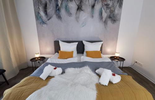 BohnApartments - Town House am Stadtpark - Terrasse - Parkplätze - WLAN - Foto 17