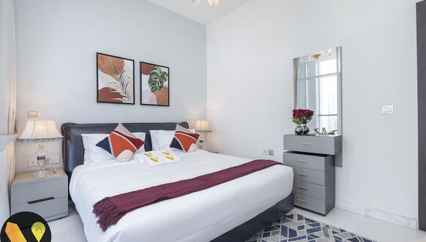 Vogue | Business Bay with full Burj Khalifa View - Foto 4, Zimmer