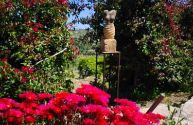 Künstlerhaus Finca Madreselva mit atemberaubenden Weitblick mit Infinitypool, kleinen Teichen und vielen Sitzplätzen in Tolox Malaga im Nationalpark Sierra de las Nieves, ideal für Entspannung, aber auch zum Wandern - Foto 29