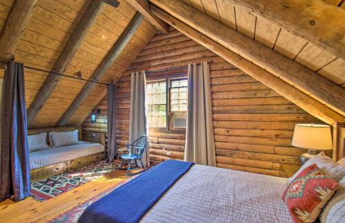Cozy Log Cabin Getaway with Fire Pit and 3 Acres! - Photo 24