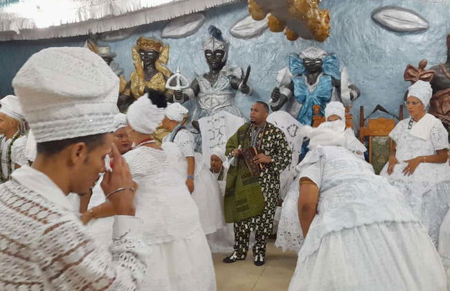 Ceremonia de candomblé en Salvador de Bahía - Foto 3