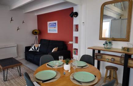 La Madeleine - 4 vélos inclus, plage 200 m, terrasse BBQ - Foto 2