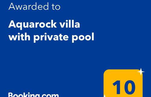 Aquarock villa with private pool - Foto 57
