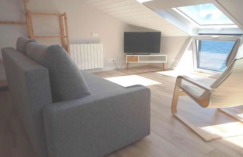 Vila Mariña. Casa marinera con terraza sobre el mar en Caión - Foto 32