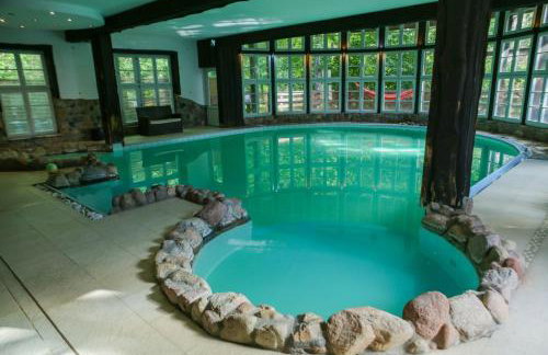 Domek u Bartnika z basenem na Mazurach - Foto 5