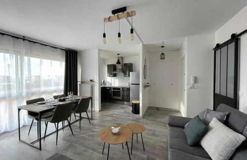 Superbe appartement en rez-de-jardin avec vue mer - Foto 2