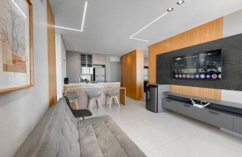 Flat Espaçoso com Uma Bela Vista e 2 Quartos - Foto 8