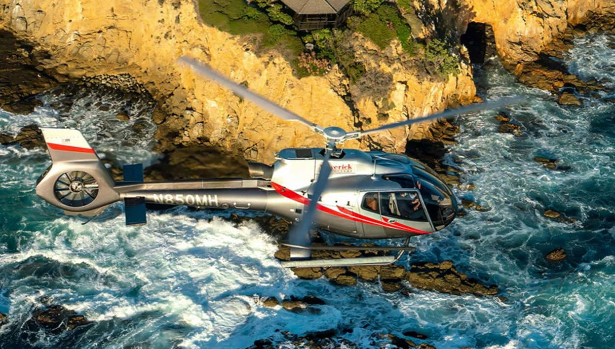 Vous verrez les falaises de Dana Point depuis les airs