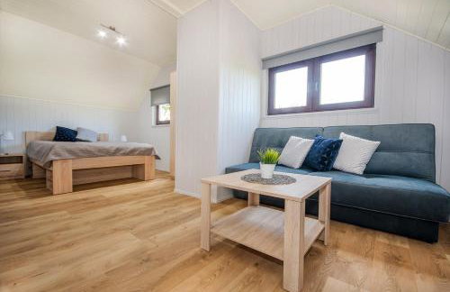 Domki Forest sauna jacuzzi balia Darłowo Darłówko Rusko - Foto 63